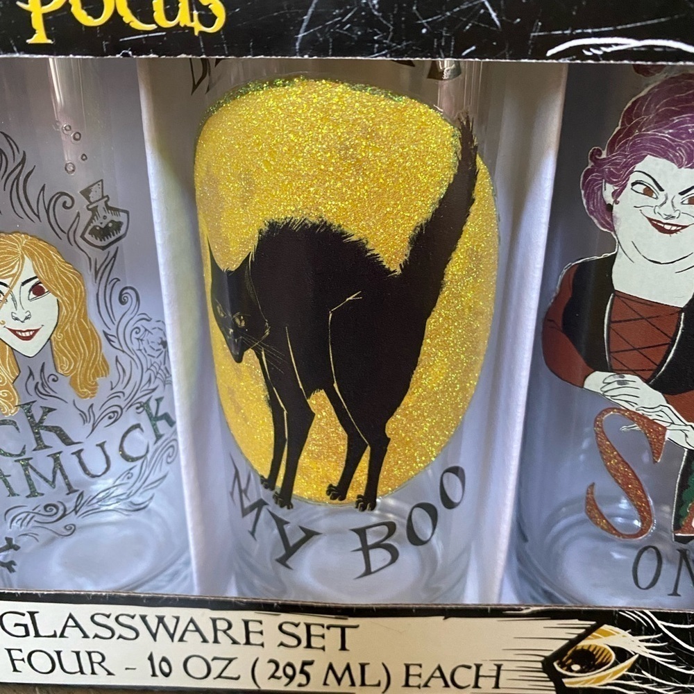 Disney Hocus Pocus Glassware Set - Picture 5 of 6